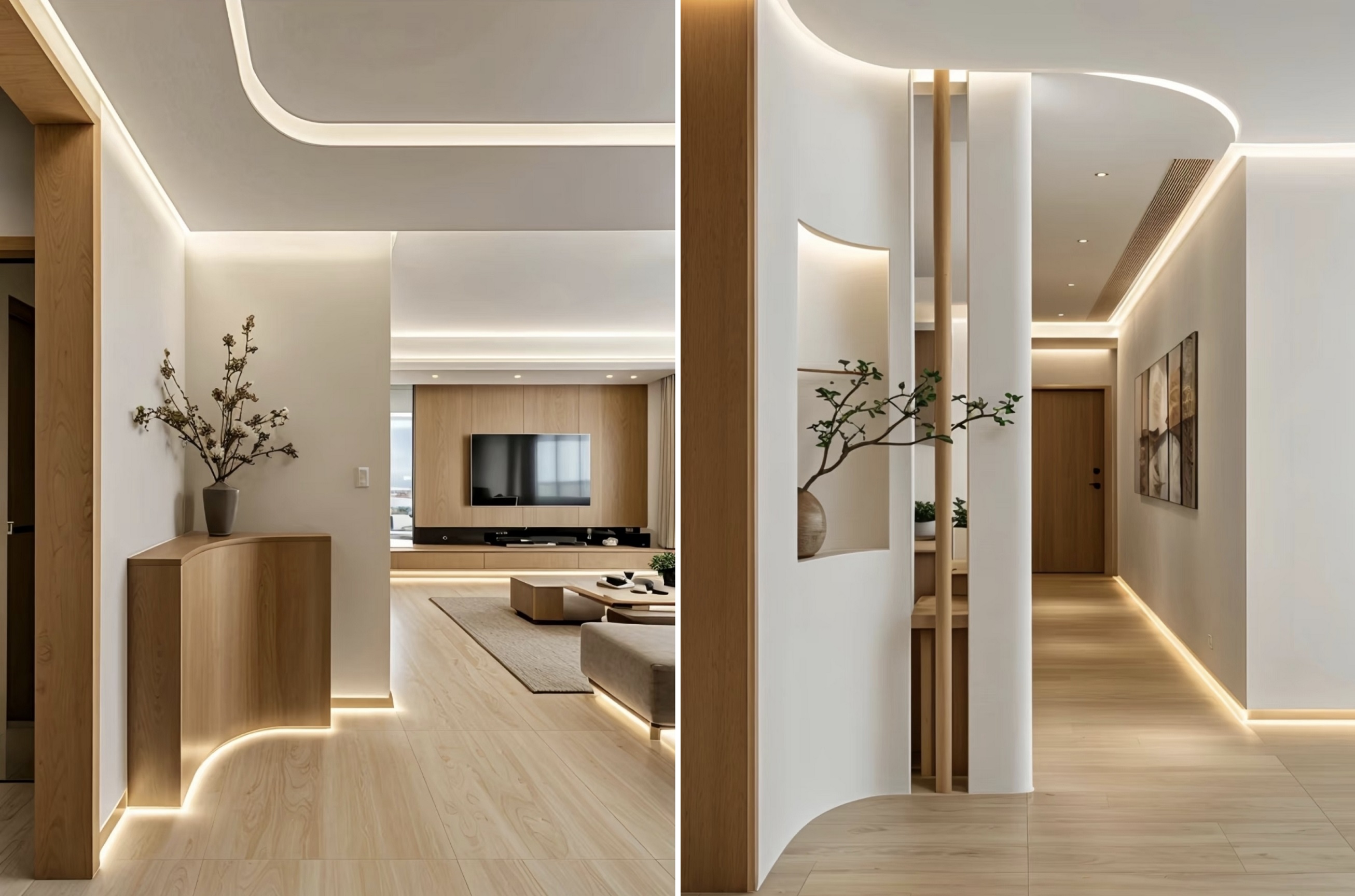 குறைந்தபட்ச நுழைவாயிலின் நுட்பமான உணர்வு