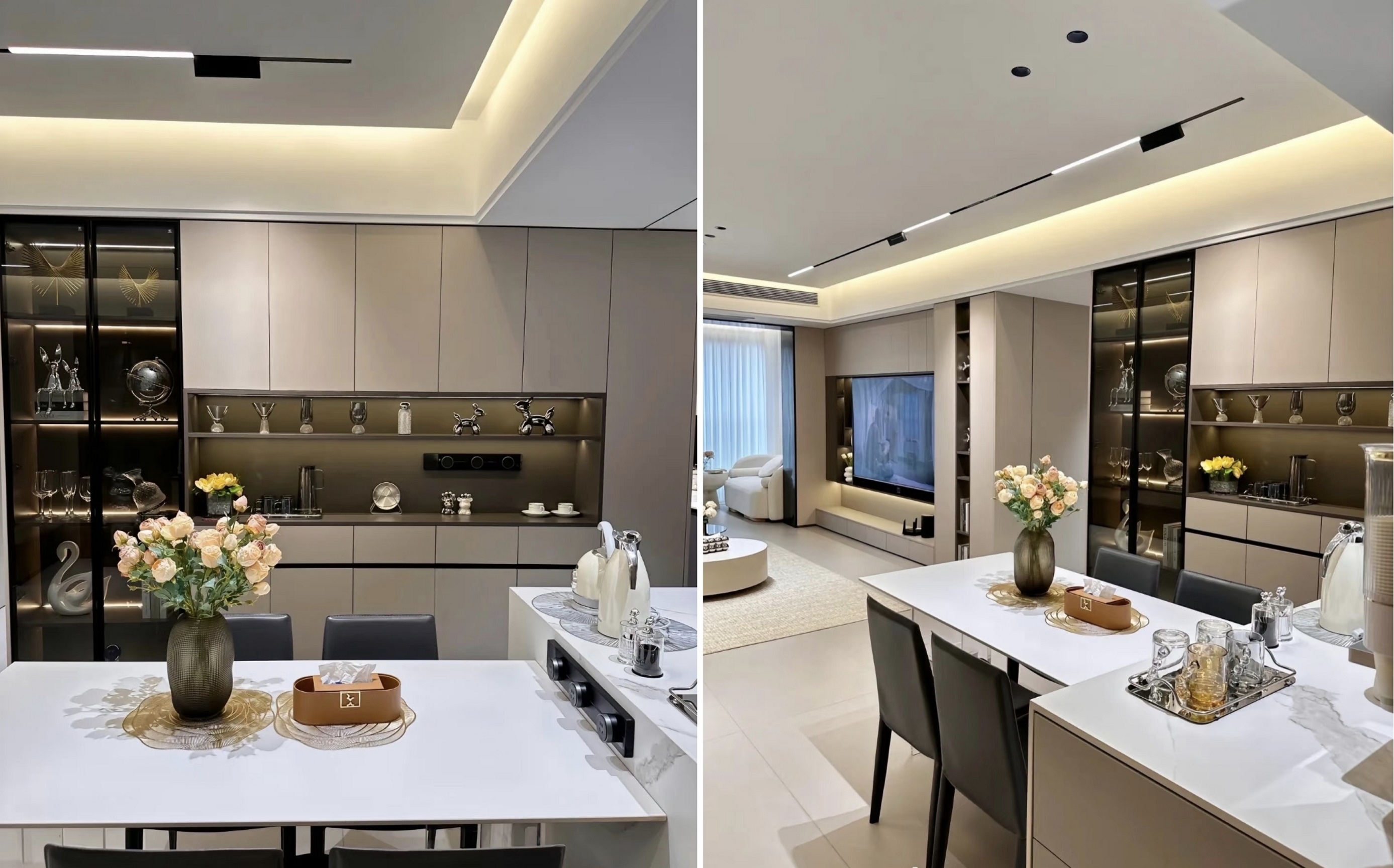 நவீன குறைந்தபட்ச பாணியில் ஒரு சிறந்த வீடு