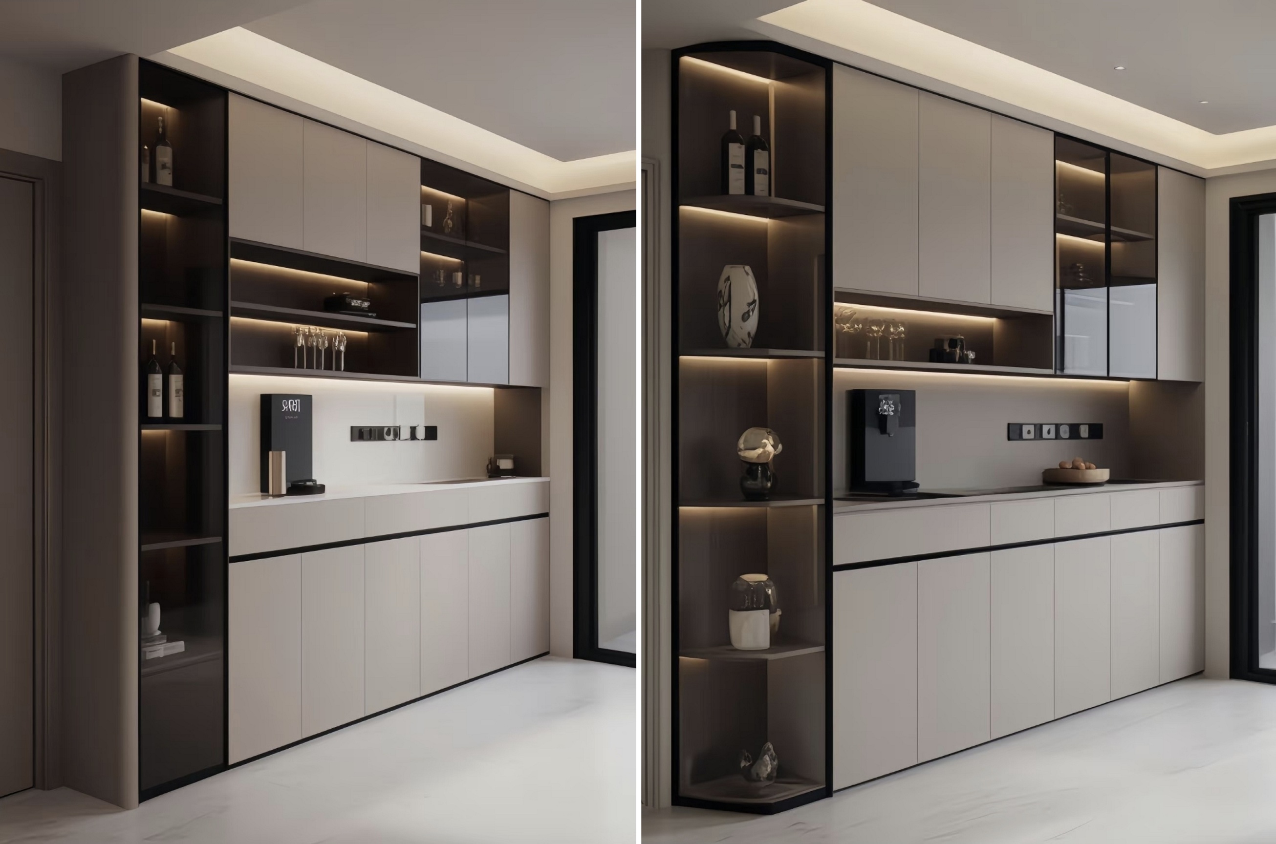 அழகியலை நடைமுறைத்தன்மையுடன் சமன் செய்யும் டைனிங் சைட்போர்டு வடிவமைப்பு